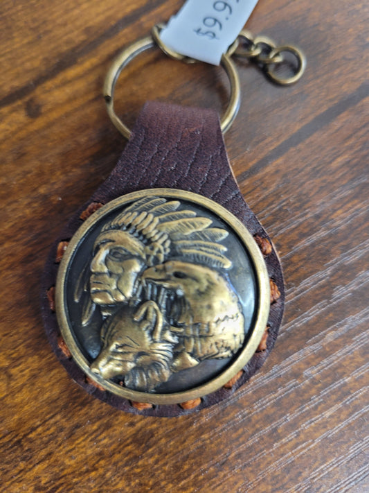 Handmade Leather Keychain